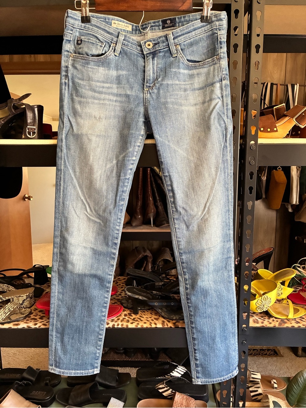 AG Adriano Goldschmied Light Blue Skinny Jeans